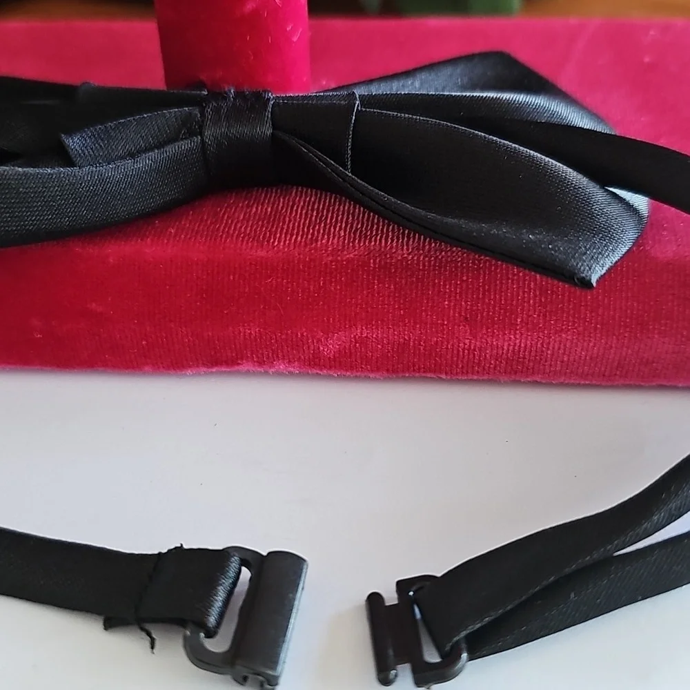 Elegant Black Bow Tie